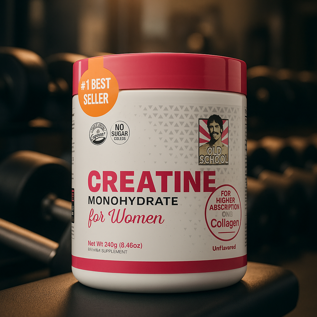 Creatina Monohidratada Old School - MUJERES