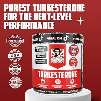 TURKESTERONE OLD SCHOOL  - TESTOSTERONE BOOSTER