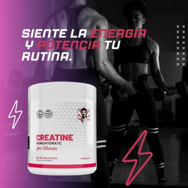 Creatina Monohidratada Old School - MUJERES